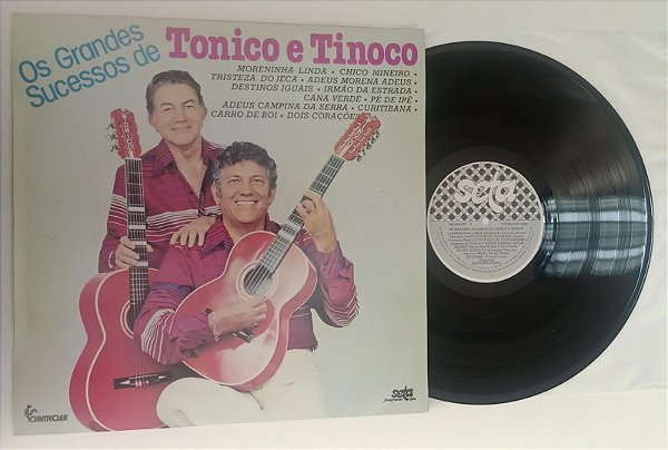 Disco de Vinil os Grandes Sucessos de Tonico e Tinoco [lp 1983] Interprete Tonico e Tinoco (1983) [usado]