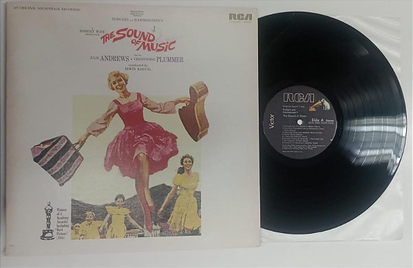 Disco de Vinil The Sound Of Music - Original Sound Track (trilha Sonora do Filme ''a Noviça Rebelde'') [lp 1965 Importado] Interprete Irwin Kostal e Orquestra (1965) [usado]