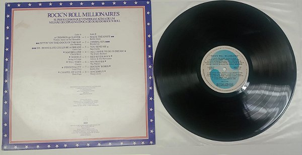 Disco de Vinil Rock''n Roll Millionaires [coletânea - Lp 1978] Interprete Vários Artistas (1978) [usado]