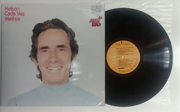 Disco de Vinil Nelson Gonçalves - Nelson Cada Vez Melhor [lp 1975] Interprete Nelson Gonçalves (1975) [seminovo]
