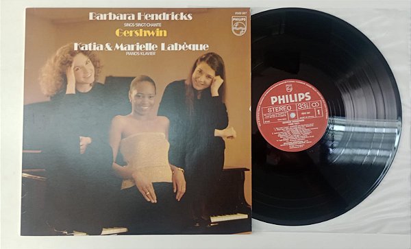 Disco de Vinil Barbara Hendricks Sings Gershwin [lp 1982] Interprete Barbara Hendricks, Katia & Marielle Labèque (1982) [seminovo]