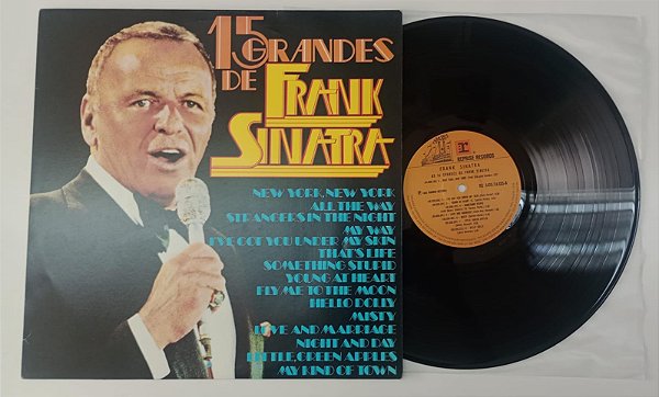 Disco de Vinil Frank Sinatra - as 15 Grandes de Frank Sinatra [lp 1982] Interprete Frank Sinatra (1982) [seminovo]