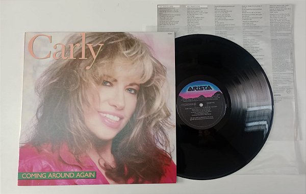 Disco de Vinil Carly Simon - Coming Around Again [lp 1987] Interprete Carly Simon (1987) [seminovo]