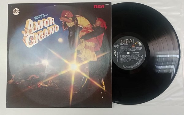 Disco de Vinil Amor Cigano - Trilha Sonora Original da Novela [lp 1983] Interprete Vários Artistas (1983) [usado]