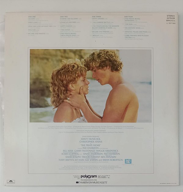 Disco de Vinil The Pirate Movie - Trilha Sonora Original do Filme [lp Duplo 1982] Interprete Vários Artistas (1982) [seminovo]
