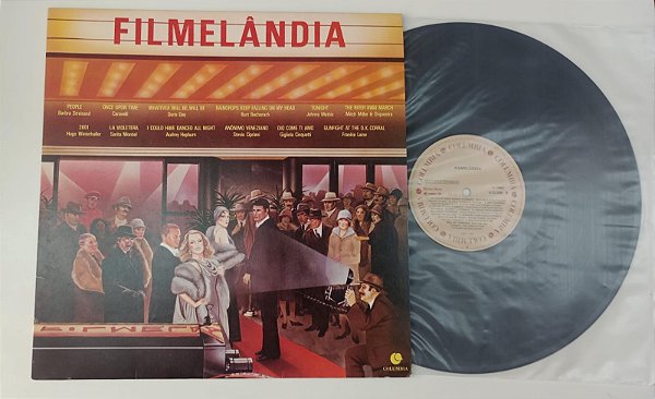 Disco de Vinil Filmelândia [coletânea - Lp 1982] Interprete Vários Artistas (1982) [seminovo]