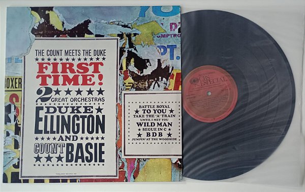 Disco de Vinil Duke Ellington Orchestra & Count Basie Orchestra - Coleção Orquestras Famosas [lp 1979] Interprete Duke Ellington Orchestra, Count Basie Orchestra (1979) [usado]