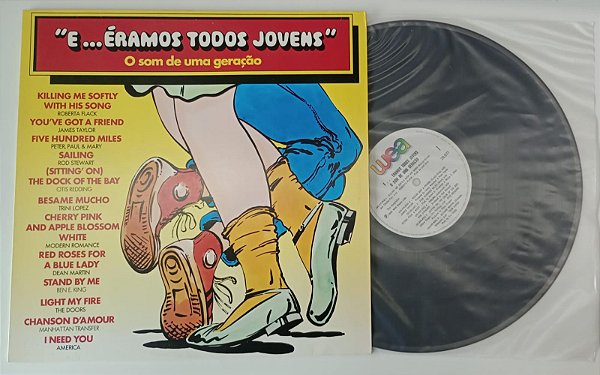 Disco de Vinil É... Éramos Todos Jovens - o Som de Uma Geração [coletânea - Lp 1983] Interprete Vários Artistas (1983) [seminovo]