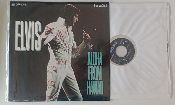 Disco de Vinil [laserdisc - Show ao Vivo] Elvis Presley - Aloha From Hawaii Interprete Elvis Presley (1973) [seminovo]