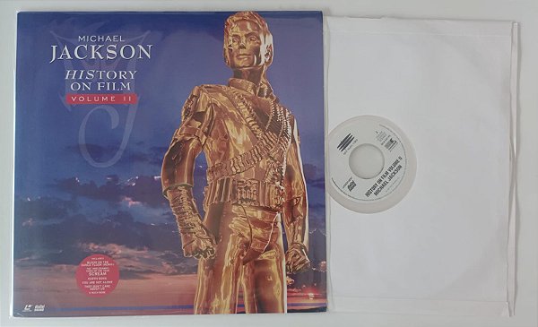Disco de Vinil [laserdisc - Filme] Michael Jackson - History On Film Volume Ii Interprete Michael Jackson (1997) [seminovo]