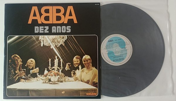 Disco de Vinil Abba - Dez Anos [lp 1981] Interprete Abba (1981) [seminovo]