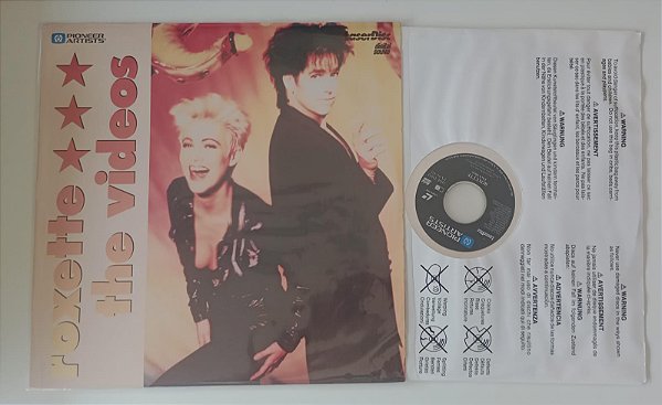 Disco de Vinil [laserdisc - Vídeo] Roxette - The Videos Interprete Roxette (1991) [seminovo]