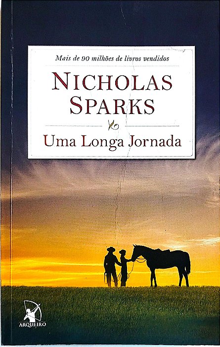 Livro um Longa Jornada Autor Sparks, Nicholas (2014) [usado]