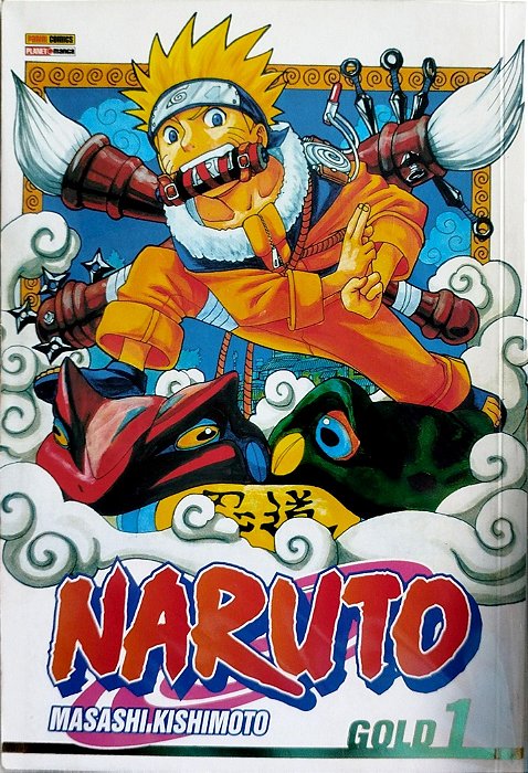 Gibi Naruto Gold #1 Autor Masashi Kishimoto (2015) [seminovo]