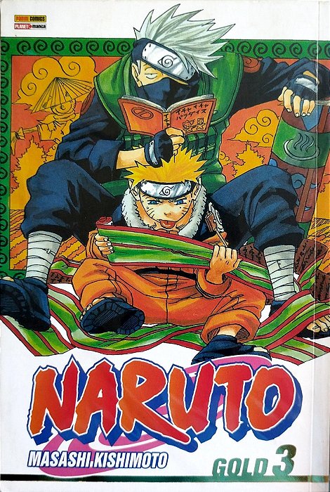 Gibi Naruto Gold #3 Autor Masashi Kishimoto (2015) [seminovo]
