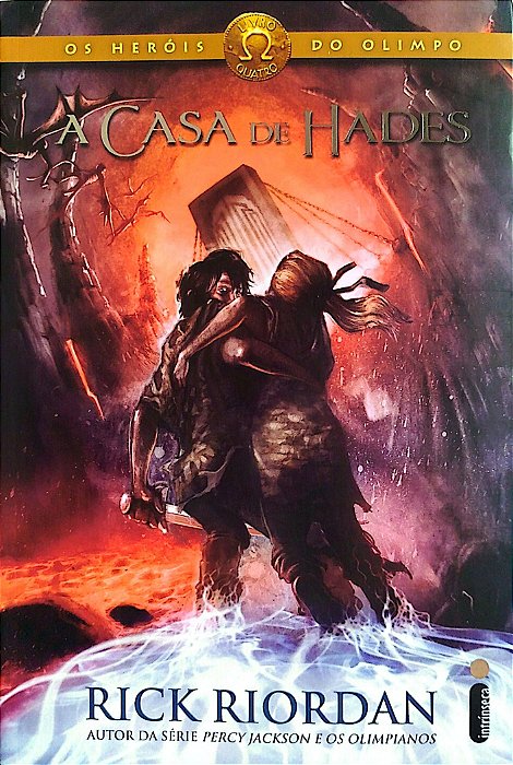 Livro a Casa de Hades - os Heróis do Olimpo 4 Autor Riordan, Rick (2013) [seminovo]