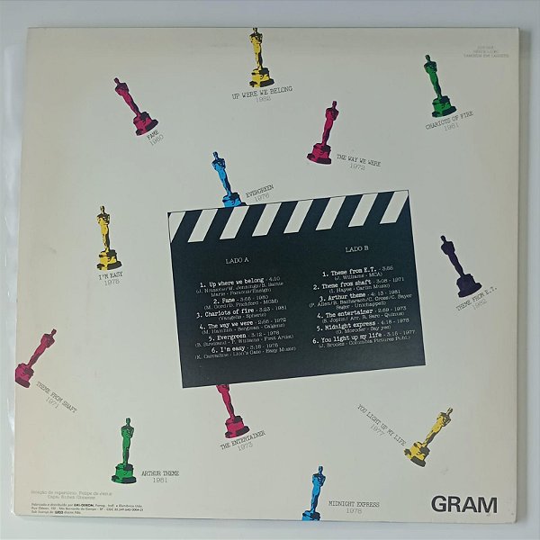 Disco de Vinil Oscar: Incluindo os Grandes Momentos [lp 1983] Interprete Vários Artistas (1983) [seminovo]