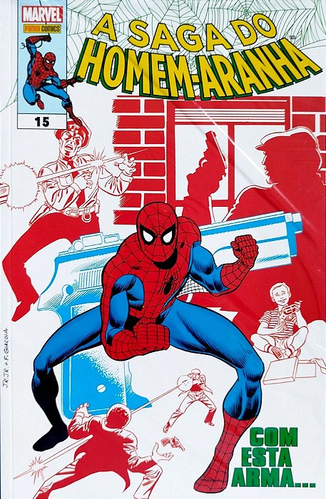 Gibi a Saga do Homem-aranha #15 Autor (2024) [seminovo]