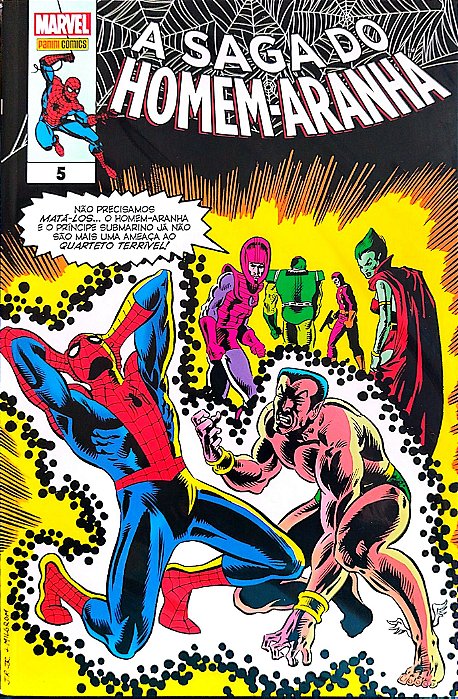 Gibi a Saga do Homem-aranha #5 Autor (2023) [seminovo]