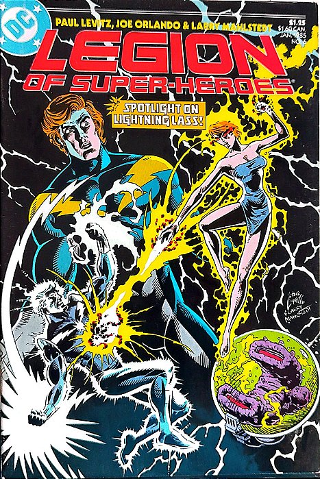 Gibi Legion Of Super-heroes #6 Autor (1985) [usado]