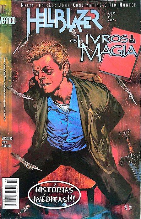 Gibi Dc Vertigo #9 Autor (1998) [usado]