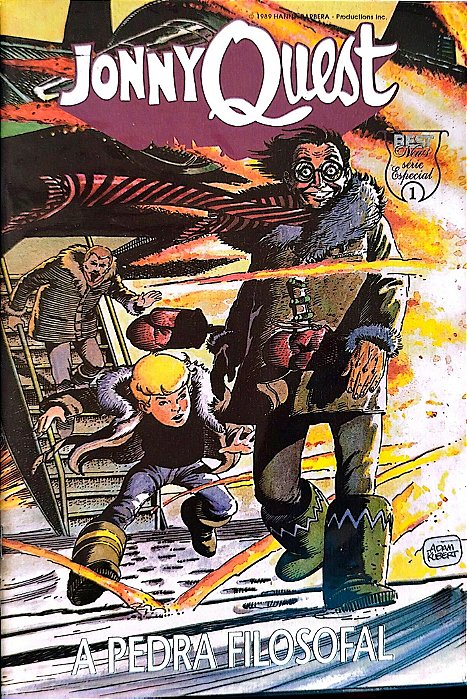 Gibi Jonny Quest #1 Autor (1989) [usado]