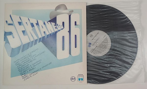 Disco de Vinil Sertanejo 86 [lp 1986] Interprete Vários Artistas (1986) [usado]