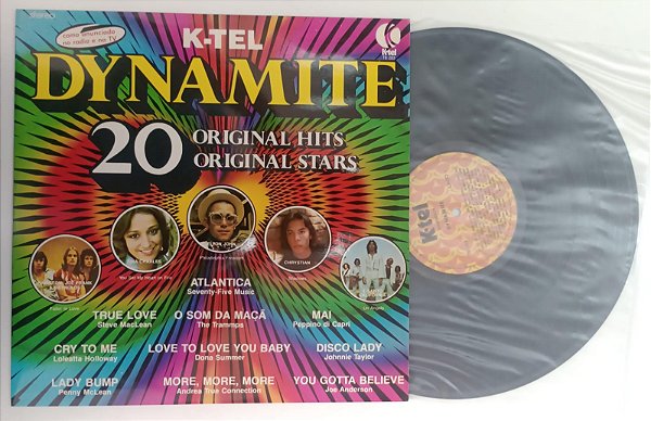 Disco de Vinil Dynamite - 20 Original Hits / Original Stars [lp 1976] Interprete Vários Artistas (1976) [seminovo]