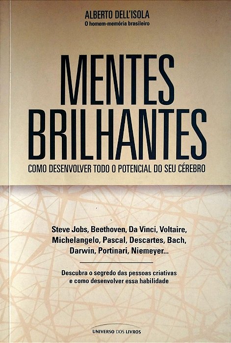 Livro Mentes Brilhantes Autor Dell''isola, Alberto (2012) [seminovo]