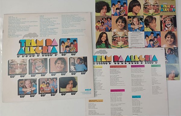 Disco de Vinil Trem da Alegria do Clube da Criança [lp 1985] Interprete Vários Artistas (1985) [usado]