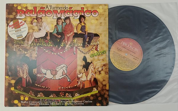 Disco de Vinil a Turma da Balão Mágico [lp 1985] Interprete Vários Artistas (1985) [seminovo]