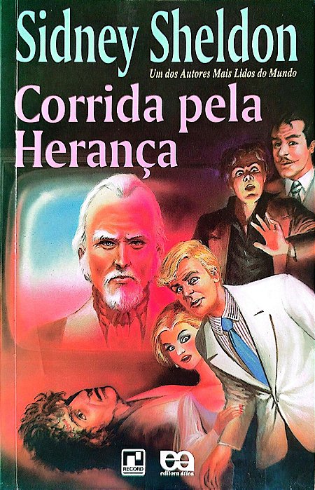 Livro Corrida pela Herança Autor Sheldon, Sidney (1995) [usado]