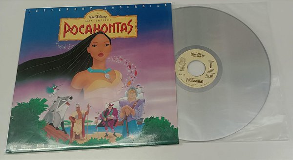 Disco de Vinil [laserdisc - Animação] Pocahontas Interprete Vários Dubladores [seminovo]