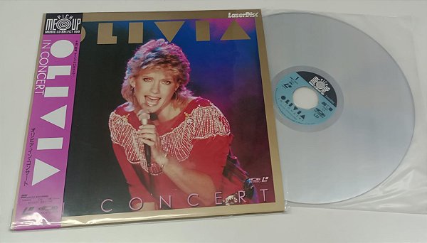 Disco de Vinil [laserdisc - Show ao Vivo] Olivia Newton-john - In Concert Interprete Olivia Newton-john (1982) [seminovo]