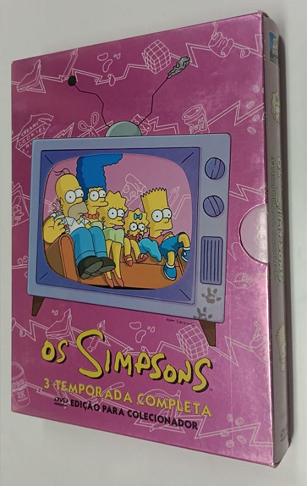Dvd os Simpsons - Box 3° Temporada [edição para Colecionador] Editora [usado]