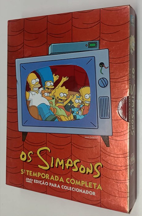 Dvd os Simpsons - Box 5°temporada [edição para Colecionador] Editora [usado]