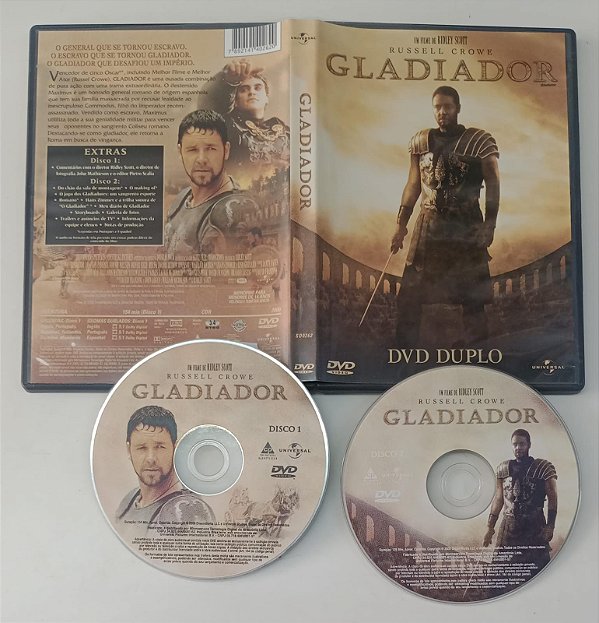 Dvd Gladiador [dvd Duplo] Editora Ridley Scott [usado]