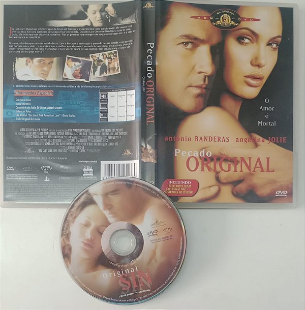 Dvd Pecado Original Editora Michael Cristofer [usado]