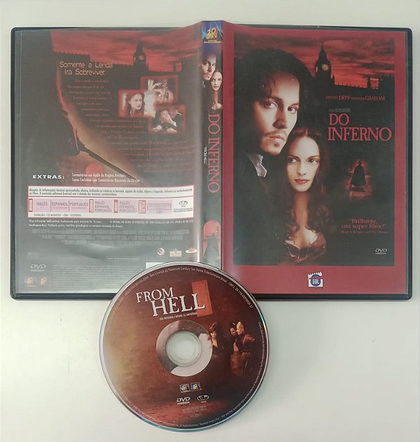 Dvd do Inferno Editora Irmãos Hughes [usado]