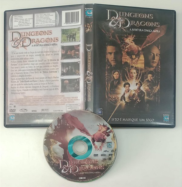 Dvd Dungeons & Dragons - a Aventura Começa Agora Editora Courtney Solomon [usado]