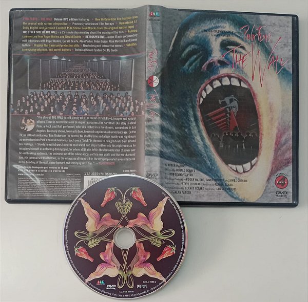 Dvd Pink Floyd - The Wall [filme] Editora Alan Parker [usado]