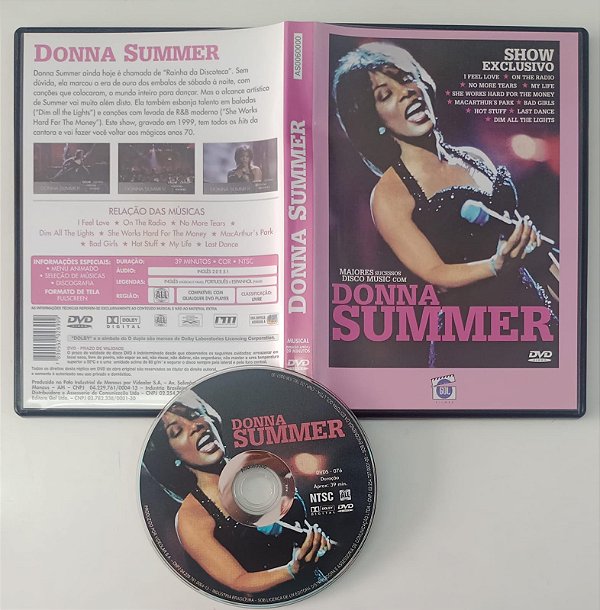 Dvd Donna Summer - Show Exclusivo Editora [usado]