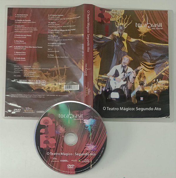 Dvd o Teatro Mágico: Segundo Ato Editora [usado]
