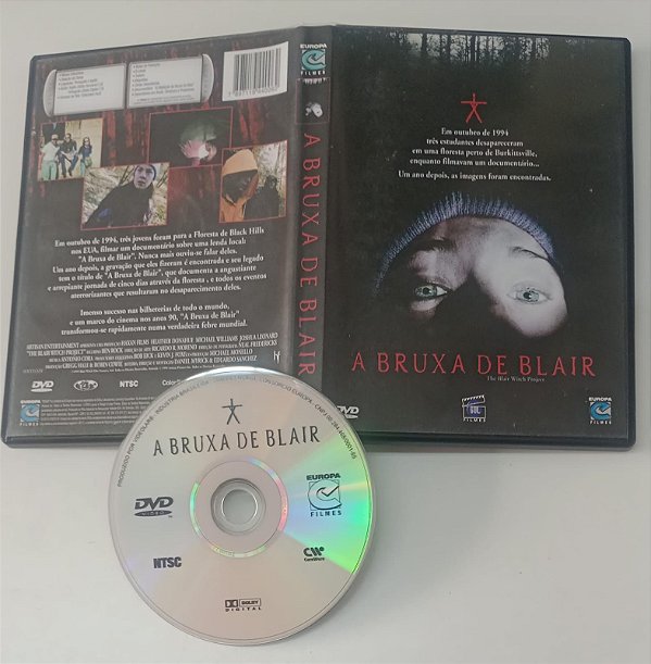 Dvd a Bruxa de Blair Editora Daniel Myrick e Eduardo Sanchez [usado]