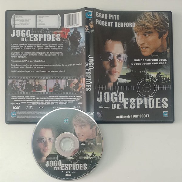 Dvd Jogo de Espiões Editora Tony Scott [usado]