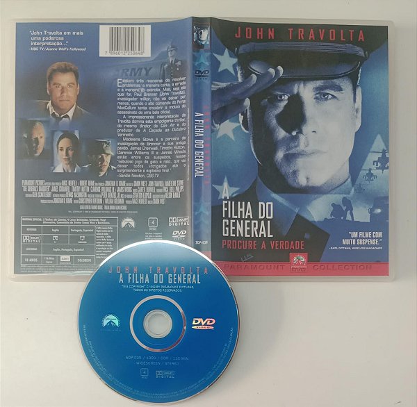 Dvd a Filha do General Editora Simon West [seminovo]