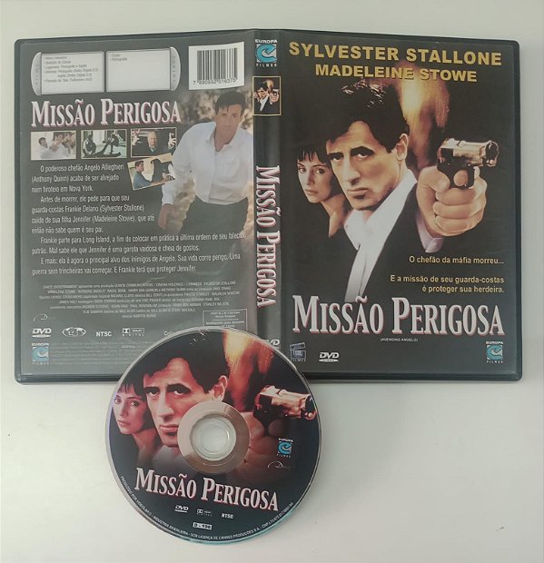 Dvd Missão Perigosa Editora Martyn Burke [seminovo]
