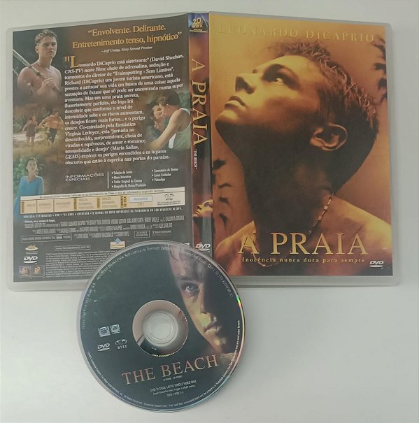 Dvd a Praia Editora Danny Boyle [usado]