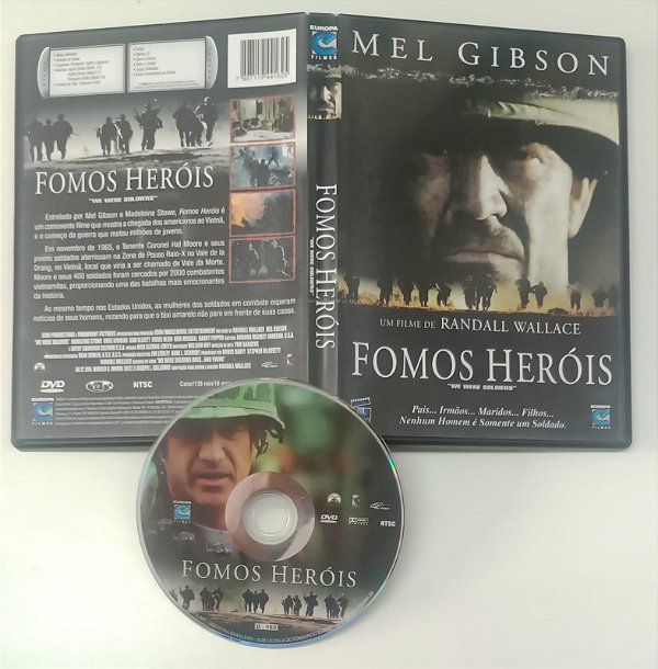 Dvd Fomos Heróis Editora Randall Wallace [seminovo]