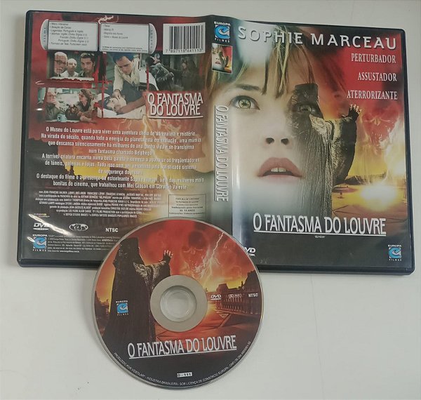 Dvd o Fantasma do Louvre Editora Jean-paul Salomé [usado]